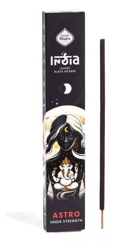 Sahumerios India Luxury Black incense - Sagrada Madre 