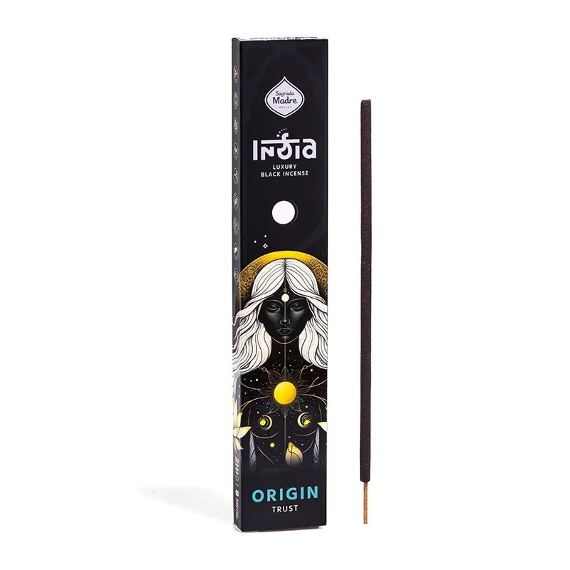 Sahumerios India Luxury Black incense - Sagrada Madre 