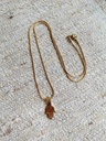 Collar Lucky - Acero dorado 