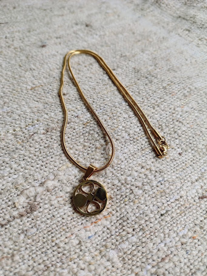 Collar Monroe - Acero dorado