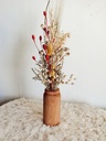 Florero nordico 'Hanna' con flores incluidas - Satanama 