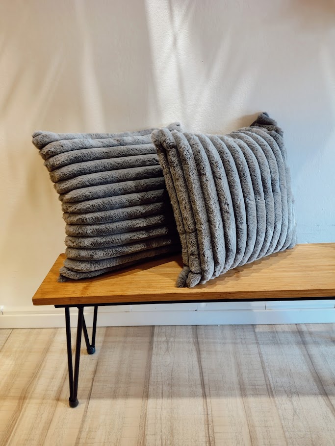 Almohadon 'Soft Line Gris'