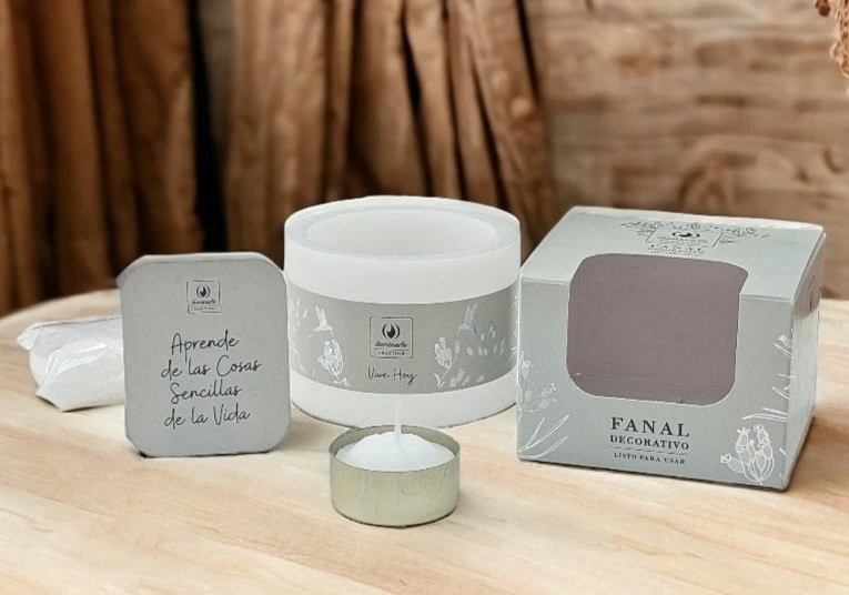 Fanal decorativo listo para usar - Iluminarte