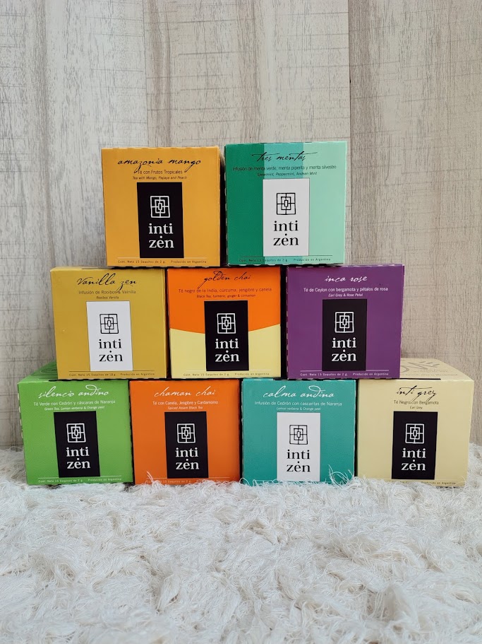 Caja x 15 saquitos de te - Inti Zen 