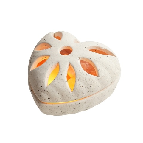 Lampara de sal corazon grande 