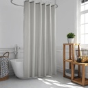 Cortina de baño simil lino 'Linen' - Jean Cartier 