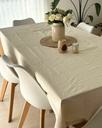 Mantel rectangular simil tusor 130x250cm - Jean Cartier