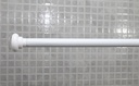 Barral extensible para cortina de baño