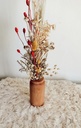Florero nordico 'Hanna' con flores incluidas - Satanama 
