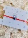 Pulsera de hilo ojo turco