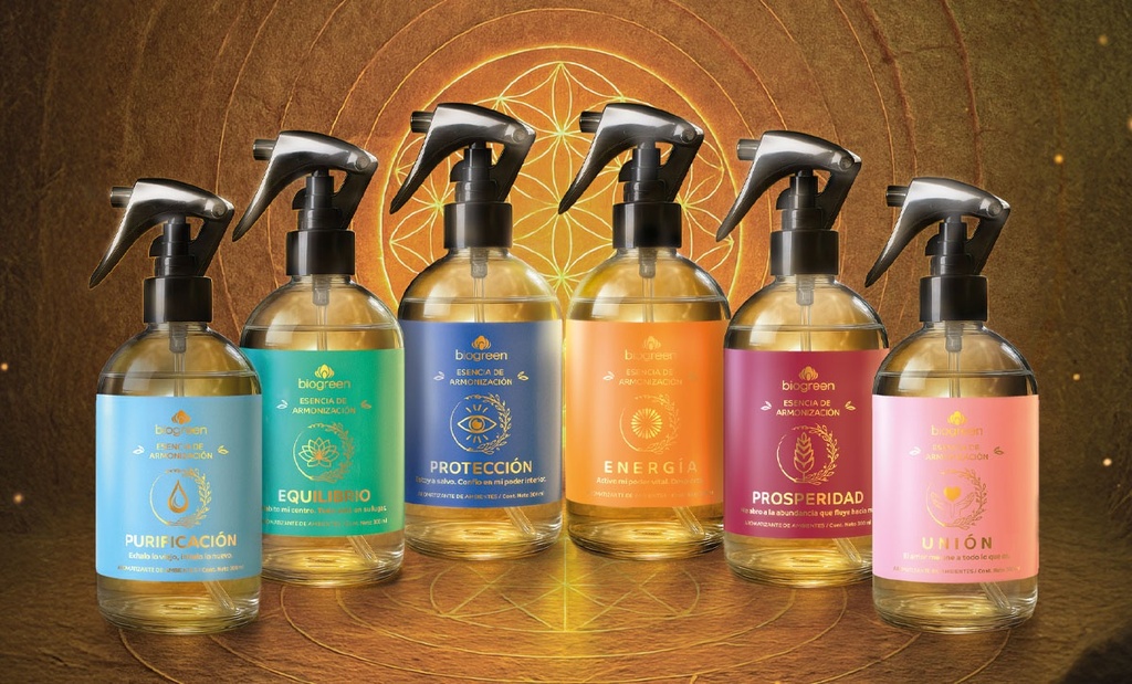 Esencia de armonizacion, envase de vidrio - Biogreen