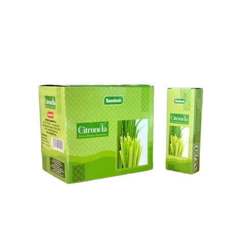 Sahumerios Dhoop de citronella - Sandesh