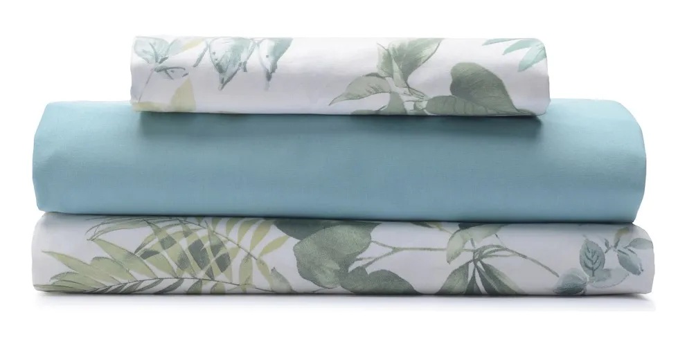 Juego de sabanas 1 1/2 plaza - Santista Prata