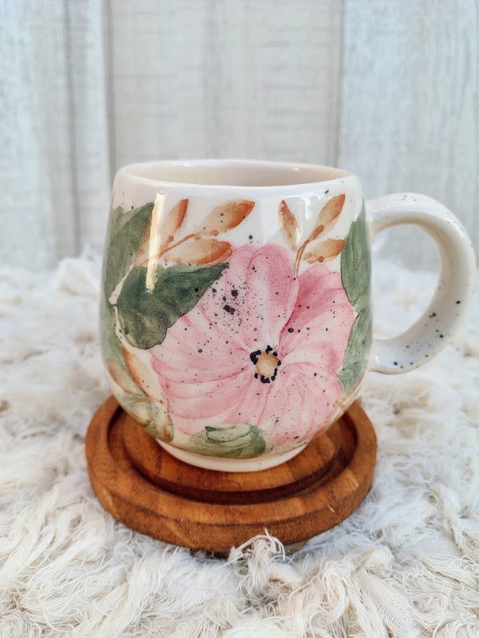 Taza de ceramica 320cc - Linea 'Camelia'