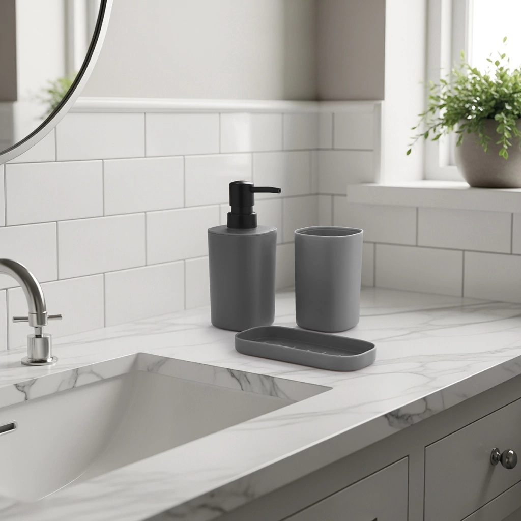 Set de 3 piezas accesorios para baño - Jean Cartier