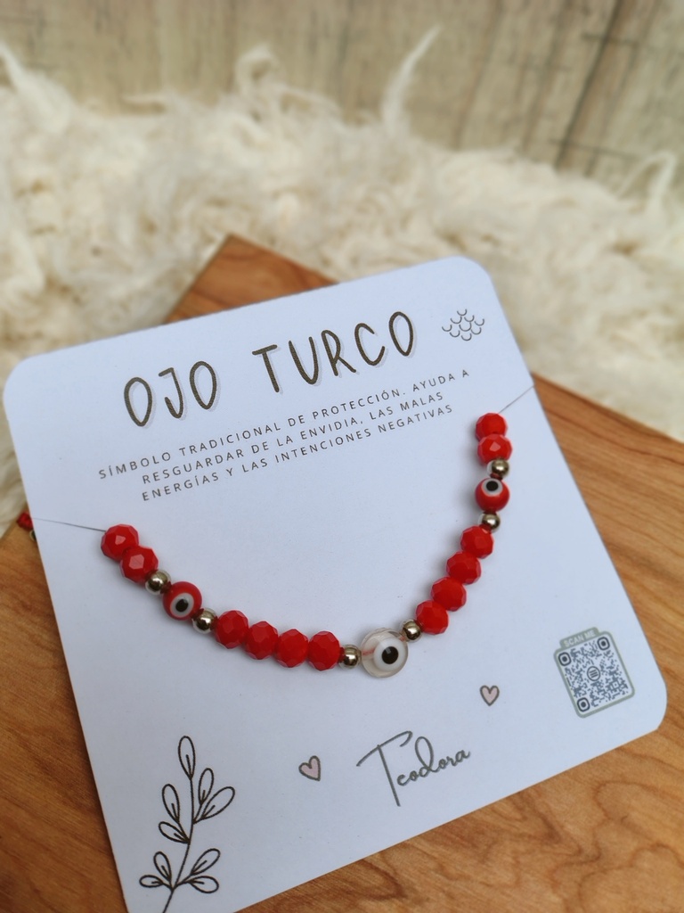 Pulsera de proteccion 'Ojo turco' - Teodora