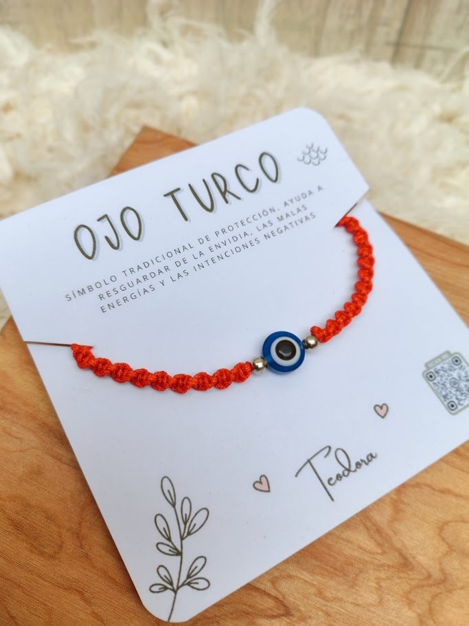 Pulsera de proteccion 'Ojo turco' - Teodora