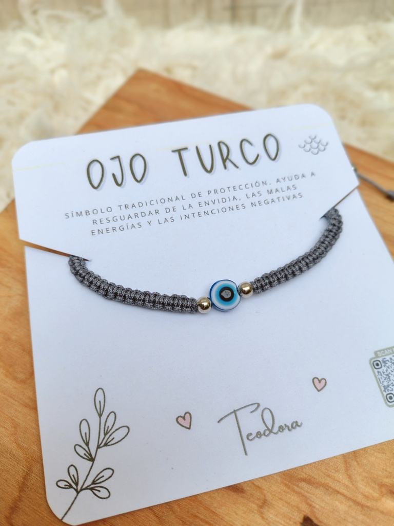 Pulsera de proteccion 'Ojo turco' - Teodora