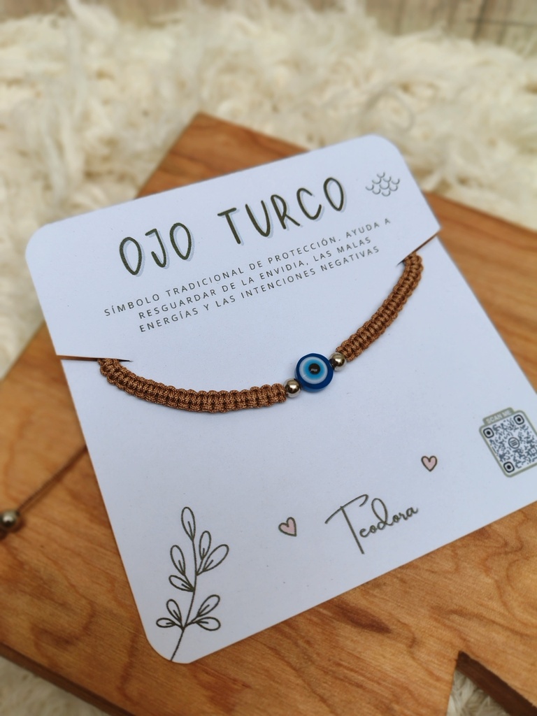 Pulsera de proteccion 'Ojo turco' - Teodora