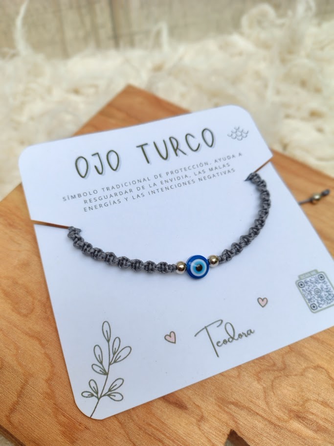 Pulsera de proteccion 'Ojo turco' - Teodora
