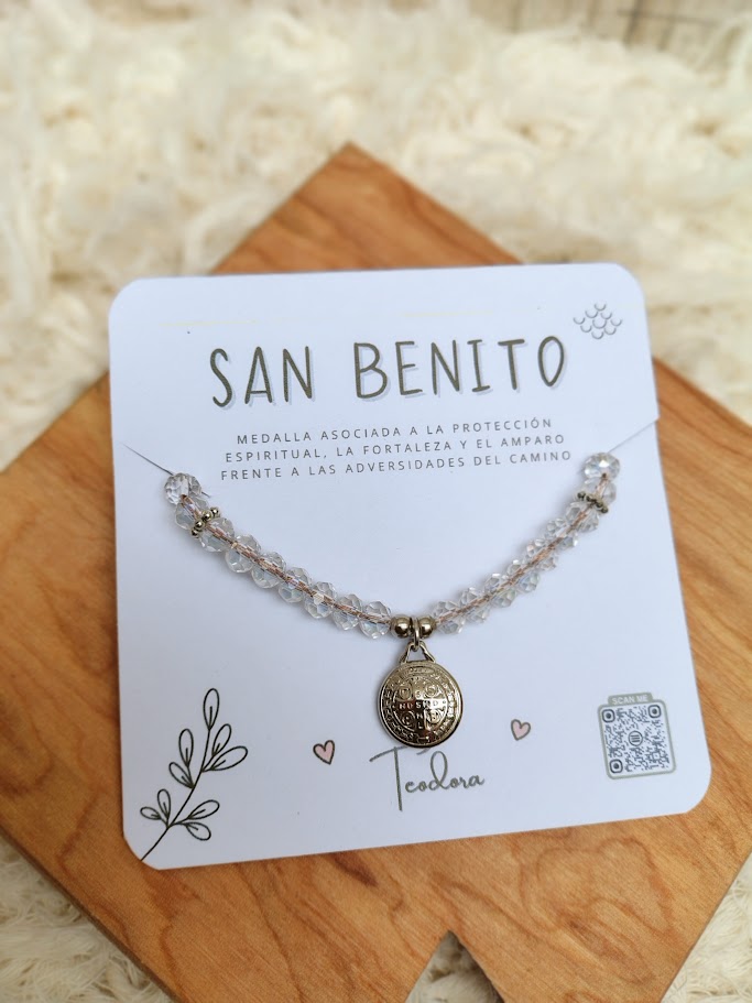 Pulsera de proteccion ' San Benito' - Teodora