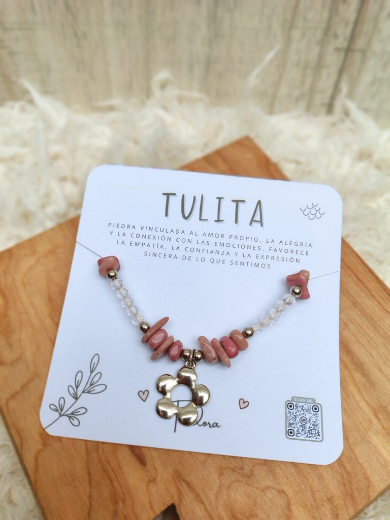 Pulsera de piedras energeticas 'Tulita' - Teodora