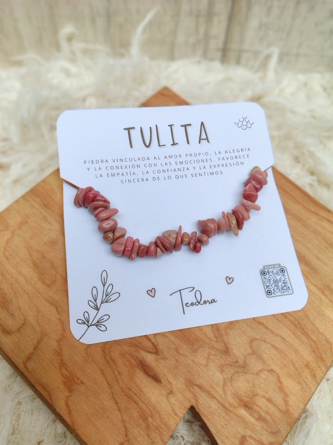 Pulsera de piedras energeticas 'Tulita' - Teodora