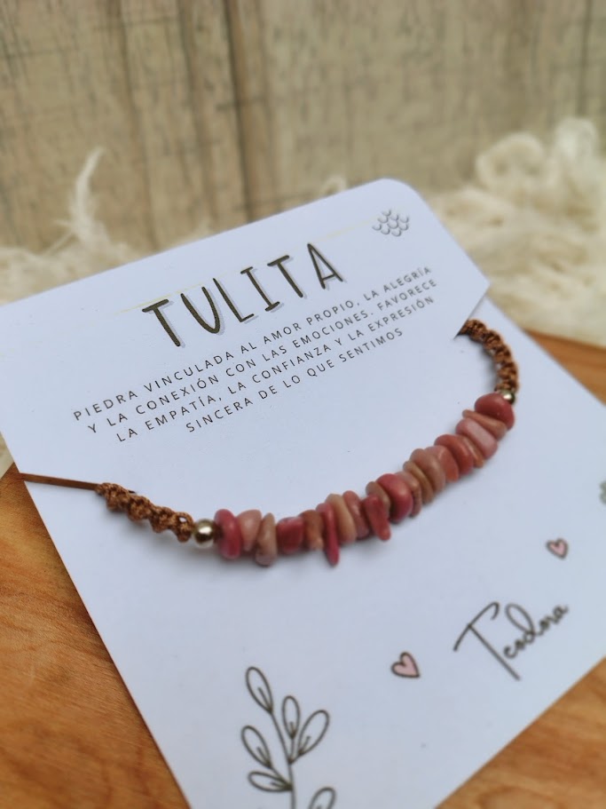Pulsera de piedras energeticas 'Tulita' - Teodora