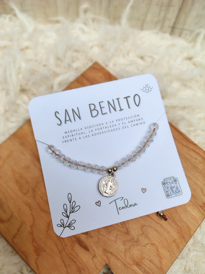 Pulsera de proteccion ' San Benito' - Teodora