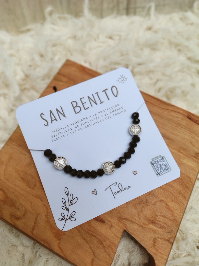 Pulsera de proteccion ' San Benito' - Teodora