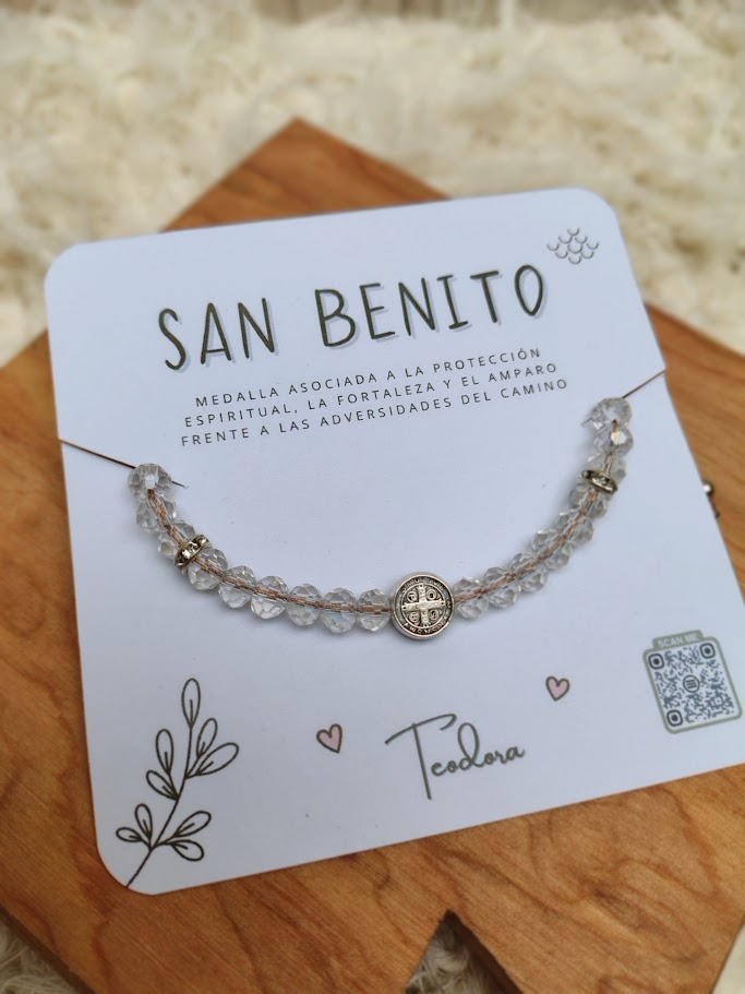 Pulsera de proteccion ' San Benito' - Teodora