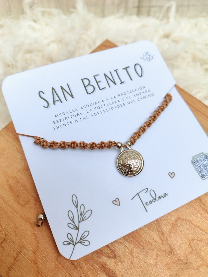 Pulsera de proteccion ' San Benito' - Teodora