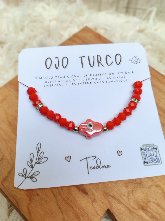 Pulsera de proteccion 'Ojo turco' - Teodora