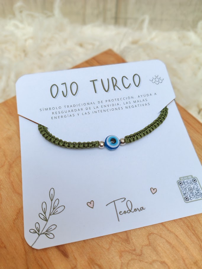Pulsera de proteccion 'Ojo turco' - Teodora