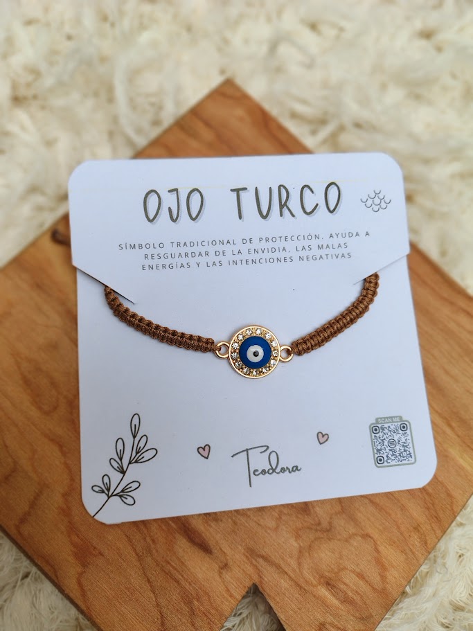 Pulsera de proteccion 'Ojo turco' - Teodora