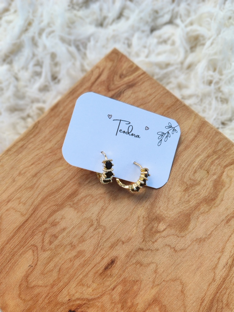 Aros - Bronce dorado