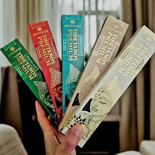 Sahumerios Tibetanos premium - Aromanza