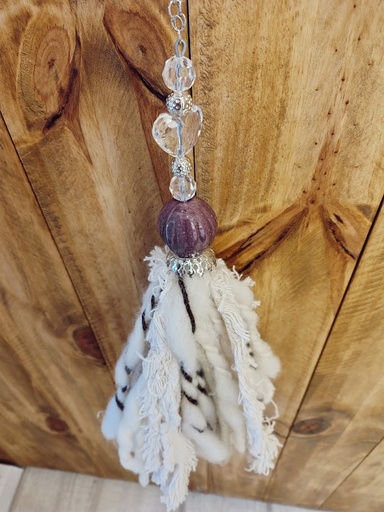 Borla de ceramica 'Calotita' - Satanama 