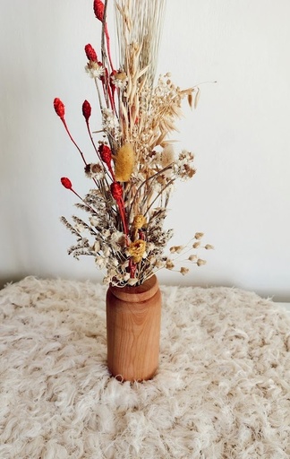 Florero nordico 'Hanna' con flores incluidas - Satanama 