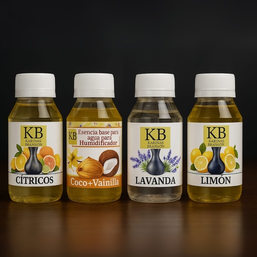Esencia al agua para humidificadores 