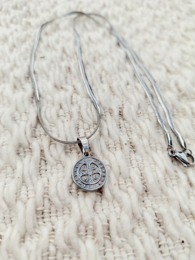 Collar San Benito chico - Acero quirurgico 