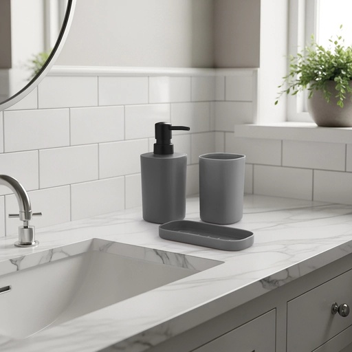 Set de 3 piezas accesorios para baño - Jean Cartier