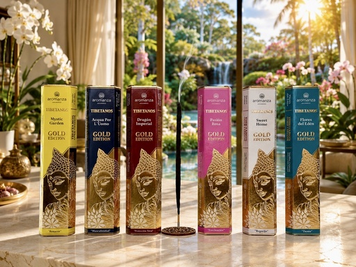 Sahumerios Tibetanos 'Gold edition' - Aromanza