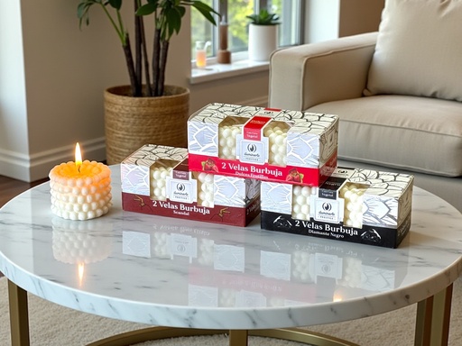 Velas burbuja x2 aromaticas - Iluminarte