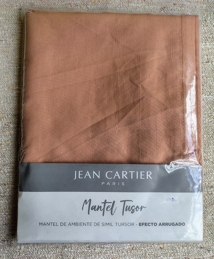 Mantel rectangular simil tusor - Jean Cartier