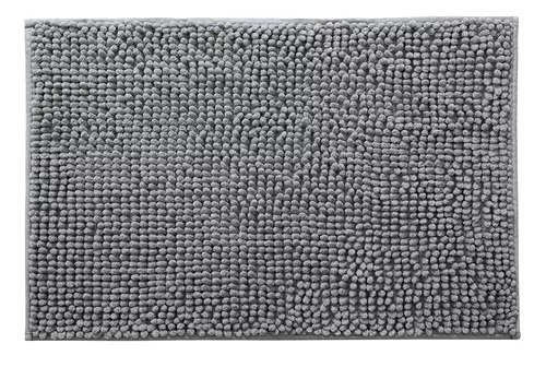Set cortina de baño plástica con alfombra microfibra y ganchos - Jean Cartier