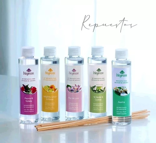Repuesto difusor + varillas "Esenciales" - Biogreen