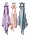 Toallón para bebé con capucha selva - Jean Cartier 