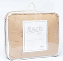 Acolchado liso matelaseado símil plumón, 1 1/2 plaza - Palette Basic Look