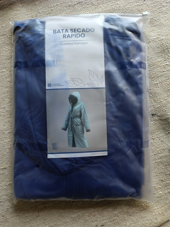 Bata de secado rápido, calidad premium - CITY Blanco